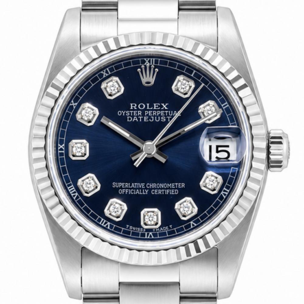 Rolex Datejust Oyster 68274 Blue Diamond DialWatch